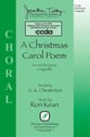 A Christmas Carol Poem SATB choral sheet music cover